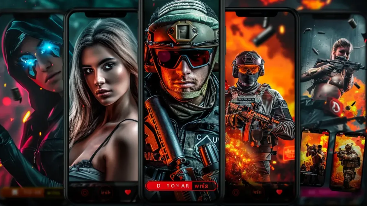 Saheb88 gaming collection characters military tactical shooter - Diverse gaming options